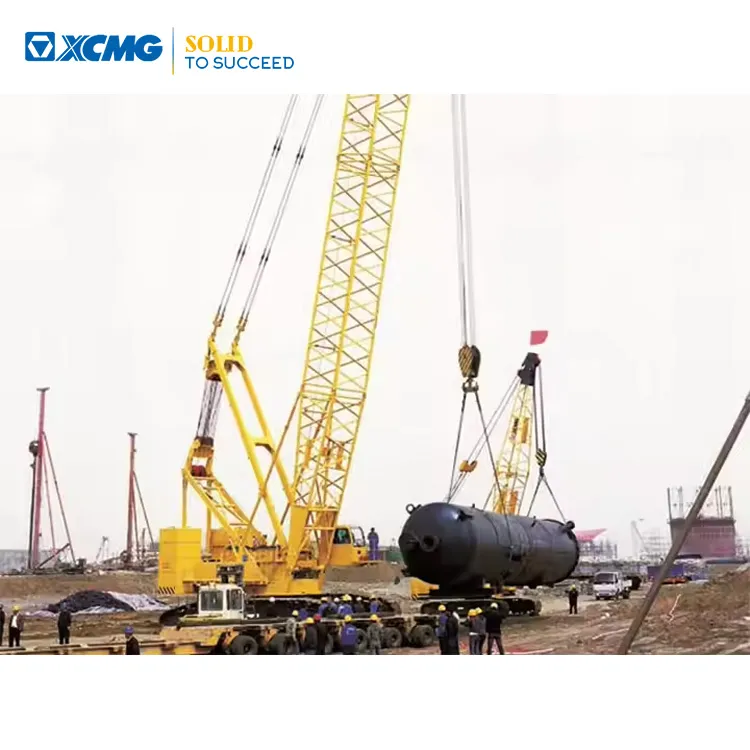 XCMG Manufacturer 130 Tons Second-hand Mobile Crane Crawler Crane XGC130 for Sale